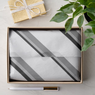 Seda Papel de Regalo de Tejido con Franjas Diagonales B