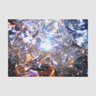Seda Papel de regalo de tejidos de refracción ligera de