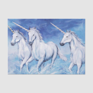 Seda Papel de regalo de Unicorn