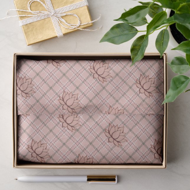 Seda Papel de regalo Estanque de Loto (Regalo )