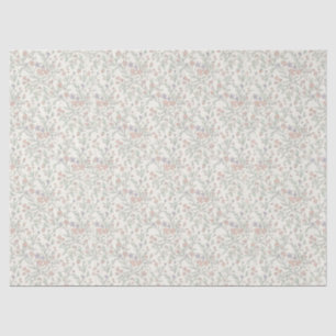 Seda Papel de regalo floral pastel Shabby Chic sin cost