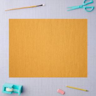 Seda Papel de Regalo Mínimo Ócre Dorado Cálido