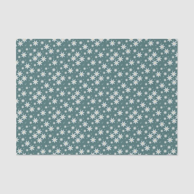 Seda Papel de regalo modelado margarita verde (Anverso)