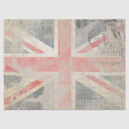 Seda Papel de regalo para regalo Grunge Union Jack Posh