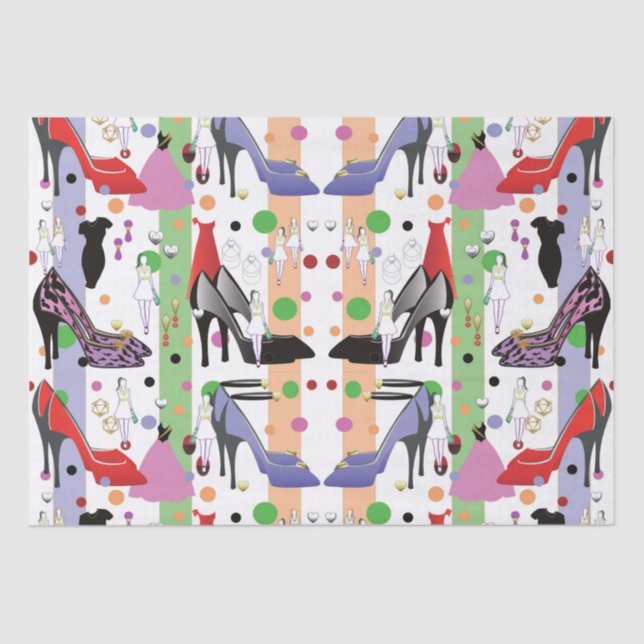 Seda Papel de relleno de moda (Anverso)