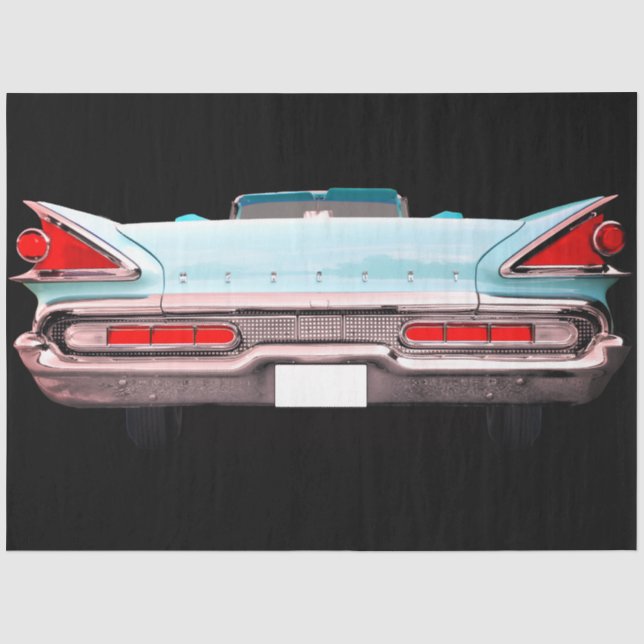 Seda Papel de seda/craft/decoupage de coche antiguo (Anverso)