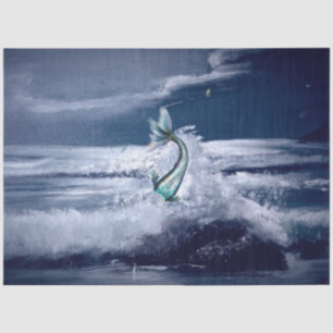 Seda Papel de seda/Decoupage/Papel de Sirena