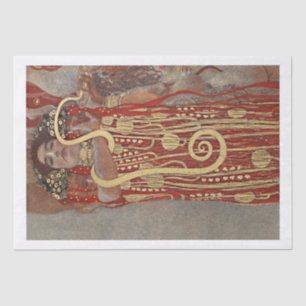 SEDA PAPEL DE SEDA: GUSTAV KLIMT : HIGIEIA : 1907
