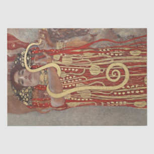 SEDA PAPEL DE SEDA: GUSTAV KLIMT : HIGIEIA : 1907