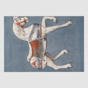 SEDA PAPEL DE SEDA: HENRY MURPHY : CAROUSEL HORSE 1942