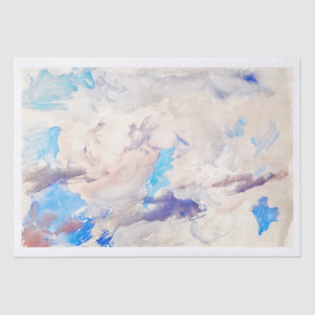 SEDA PAPEL DE SEDA: JOHN SINGER SARGENT: SKY (Anverso)