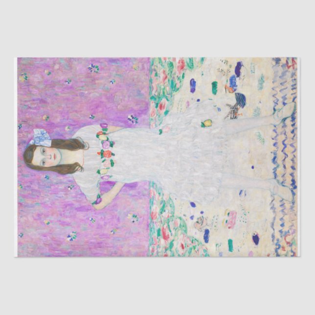 SEDA PAPEL DE SEDA: MADA PRIMAVËSI : GUSTAV KLIMT (Anverso)