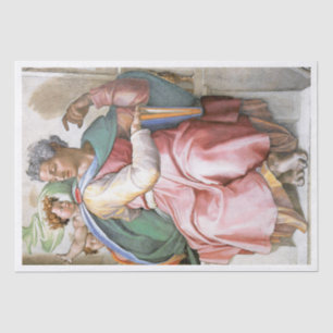 SEDA PAPEL DE SEDA: MICHELANGELO : SISTINE CHAPEL