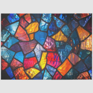 Seda Papel de seda/mosaico de vidrio para manualidades