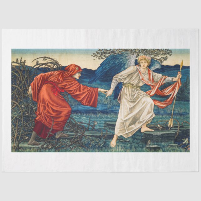 SEDA PAPEL DE SEDA: WILLIAM MORRIS : TAPIZ (Anverso)