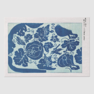 SEDA PAPEL DE SEDA: WOODBLOCK : TAGUCHI TOMOKI : 1869