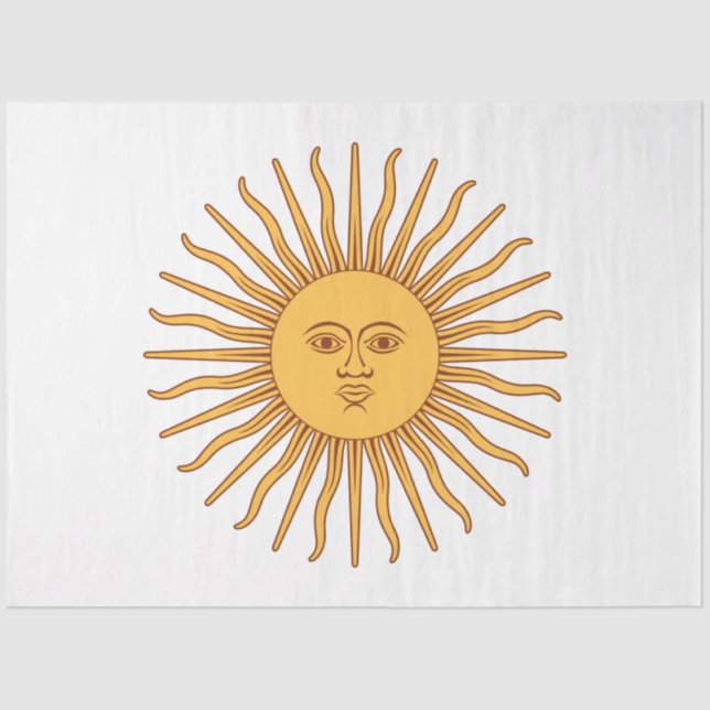 Seda Papel de sol argentino (Anverso)