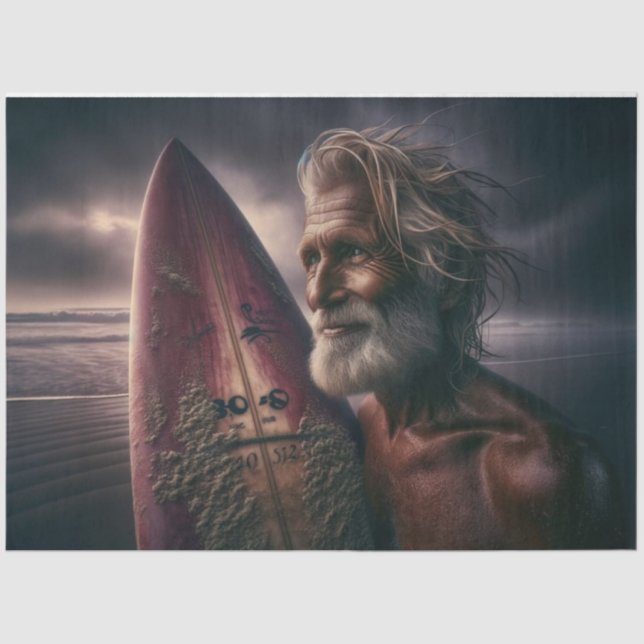 Seda Papel de surf y de deshielo de medianoche (Anverso)