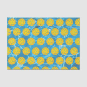 Seda Papel de tapete de bolas de polo de agua