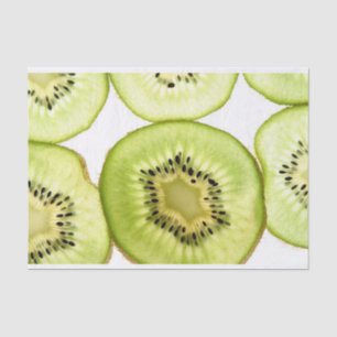 Seda Papel de tapete de fruta de Kiwi