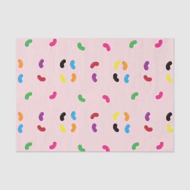 Seda Papel de tapete de Jelly Bean (Anverso)