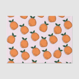 Seda Papel de tapete de Naranjas cutáneos