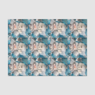 Seda Papel de tapete de Snowman