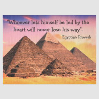 Seda Papel de tapete en la pirámide egipcia