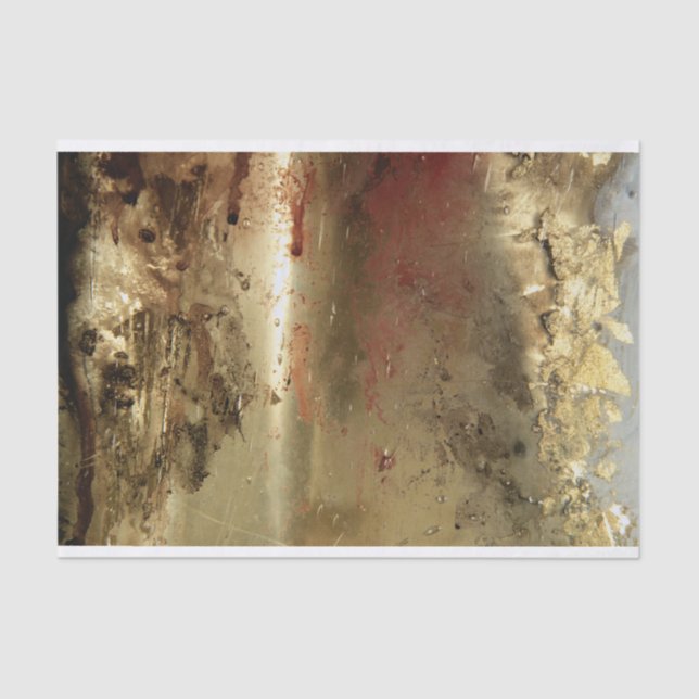 Seda Papel de tapicería gris dorado (Anverso)