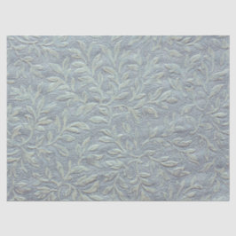 Seda Papel de tapón falso Grabado en relieve Leafy Deco