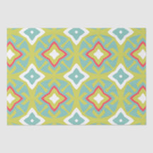 Papel de té Aqua y Chartreuse Tiki