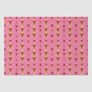 Seda Papel de té Art Deco Luxe Heart