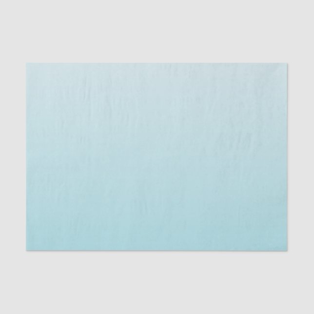 Seda Papel de té azul claro de doble tono (Anverso)