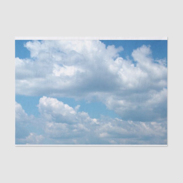 Seda Papel de té "Blue Skies" (Anverso)