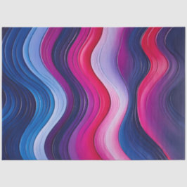 Seda Papel de té colorido de pintura al óleo