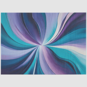 Seda Papel de té colorido de pintura al óleo