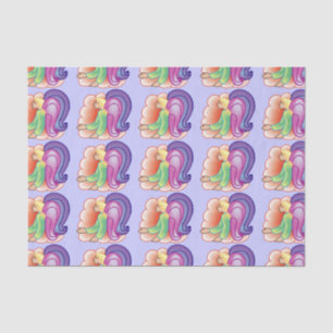 Seda Papel de té de ángel