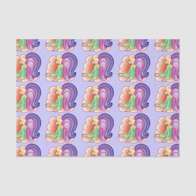 Seda Papel de té de ángel (Anverso)