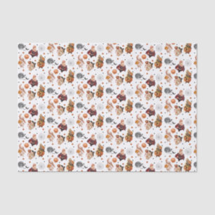 Seda Papel de té de conejo de Halloween