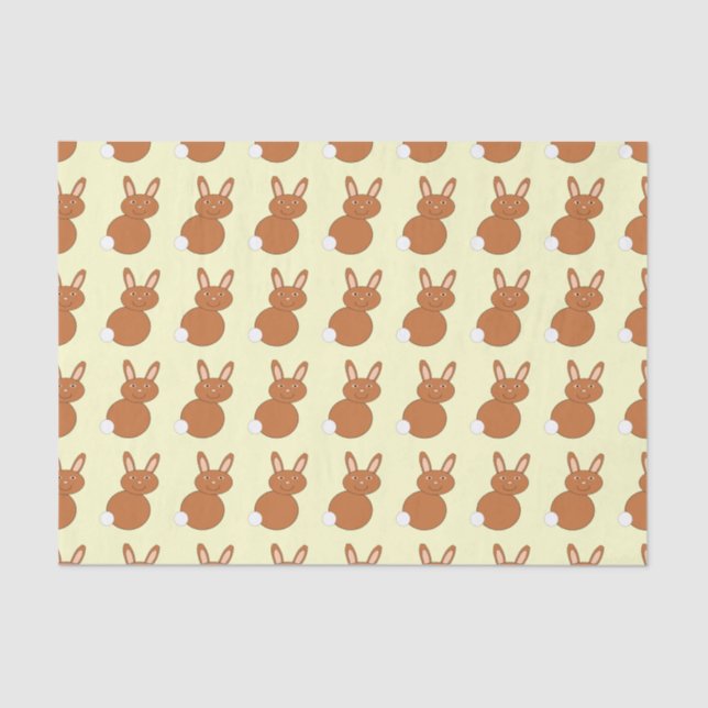 Seda Papel de té de conejo de Pascua (Anverso)