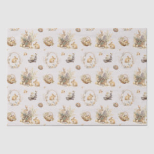 Seda Papel de té de conejo de Pascua