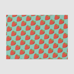 Seda Papel de té de fresas de verano