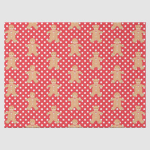 Seda Papel de té de galleta de hombre de jengibre