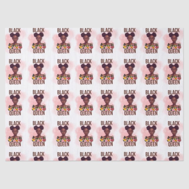 Seda Papel de té de la reina negra (Anverso)