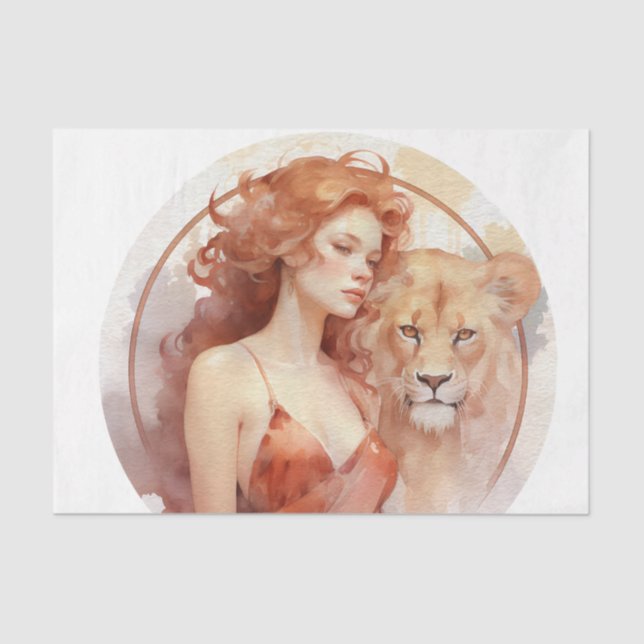 Seda Papel de té de Leo (Anverso)