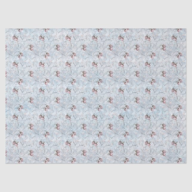 Seda Papel de té de los Berries de invierno (Anverso)