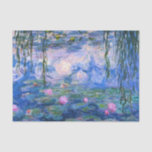 Seda Papel de té de los lirios de agua (Claude Monet)<br><div class="desc">Artista: Claude Monet Título: Water Lilies Year 1919</div>