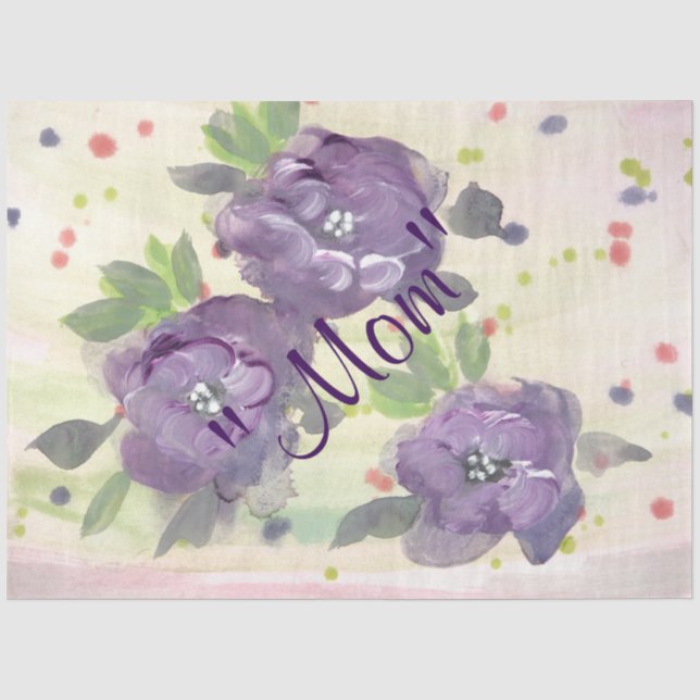 Seda Papel de té de mamá (Anverso)