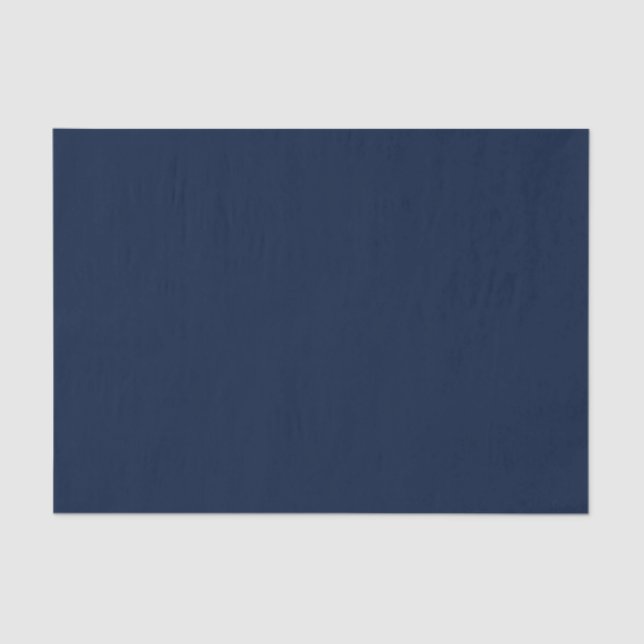 Seda Papel de té de regalo azul de la marina (Anverso)