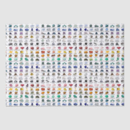 Seda Papel de té de regalo de colección de cristal de R